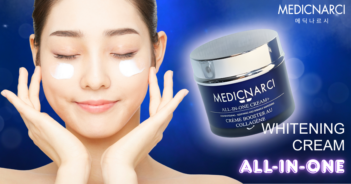 Whitening Cream All In One – Kem dưỡng trắng đa năng | Medicnarci Korea